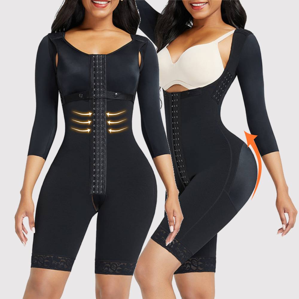 Beautiful Design Women's One-Piece Shapewear with Tummy Control and Mid Thigh Bodysuit