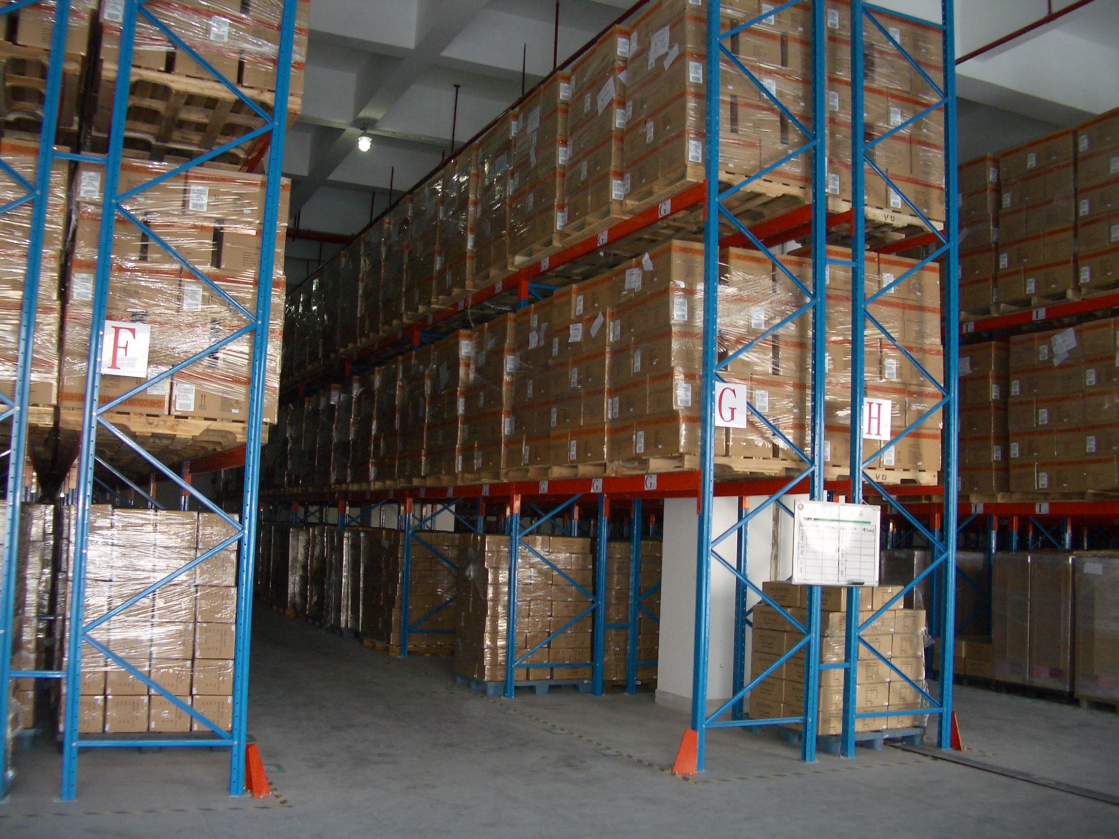 Warehouse Adjustable Heavy Duty Industrial Selective Pallet Rack Storage