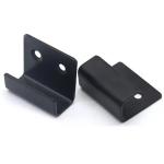 Metal Brackets Customized Fabricating Black Metal Brackets Spraying Service