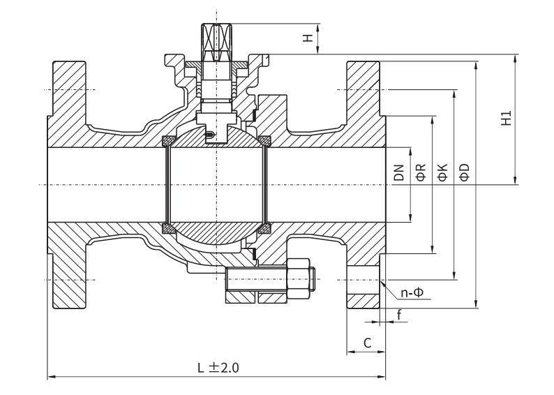 ANSI Flange Ball Valve Floating Ball Valve Pneumatic/Electric Ball Valve
