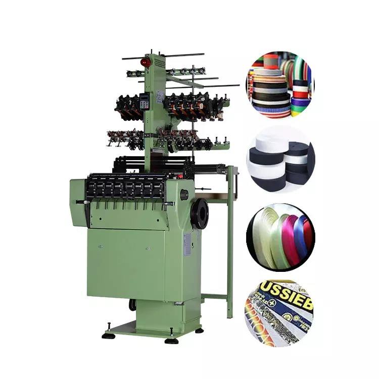 HuaFang Automatic Narrow Band Weaving Tape Needle Loom Machine for Elastic Band, Waistband, Ribbon