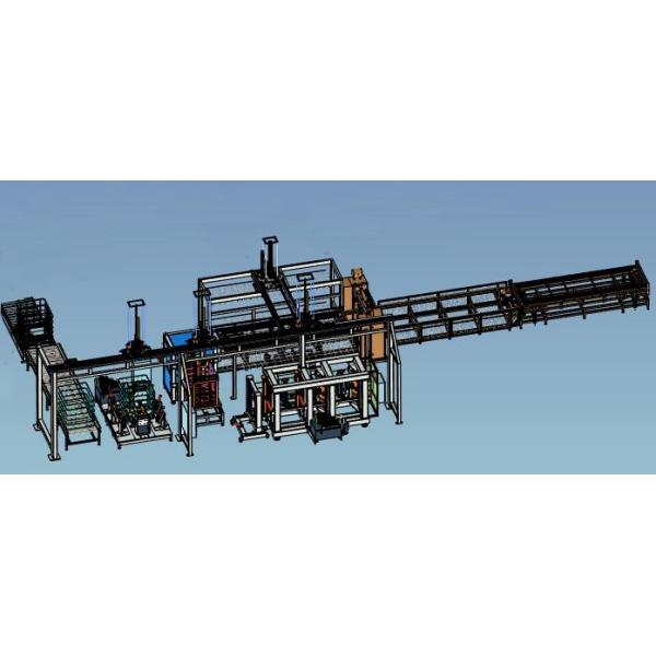 IBC ton barrel bending pipe fixture steel wire welding fully automatic production line