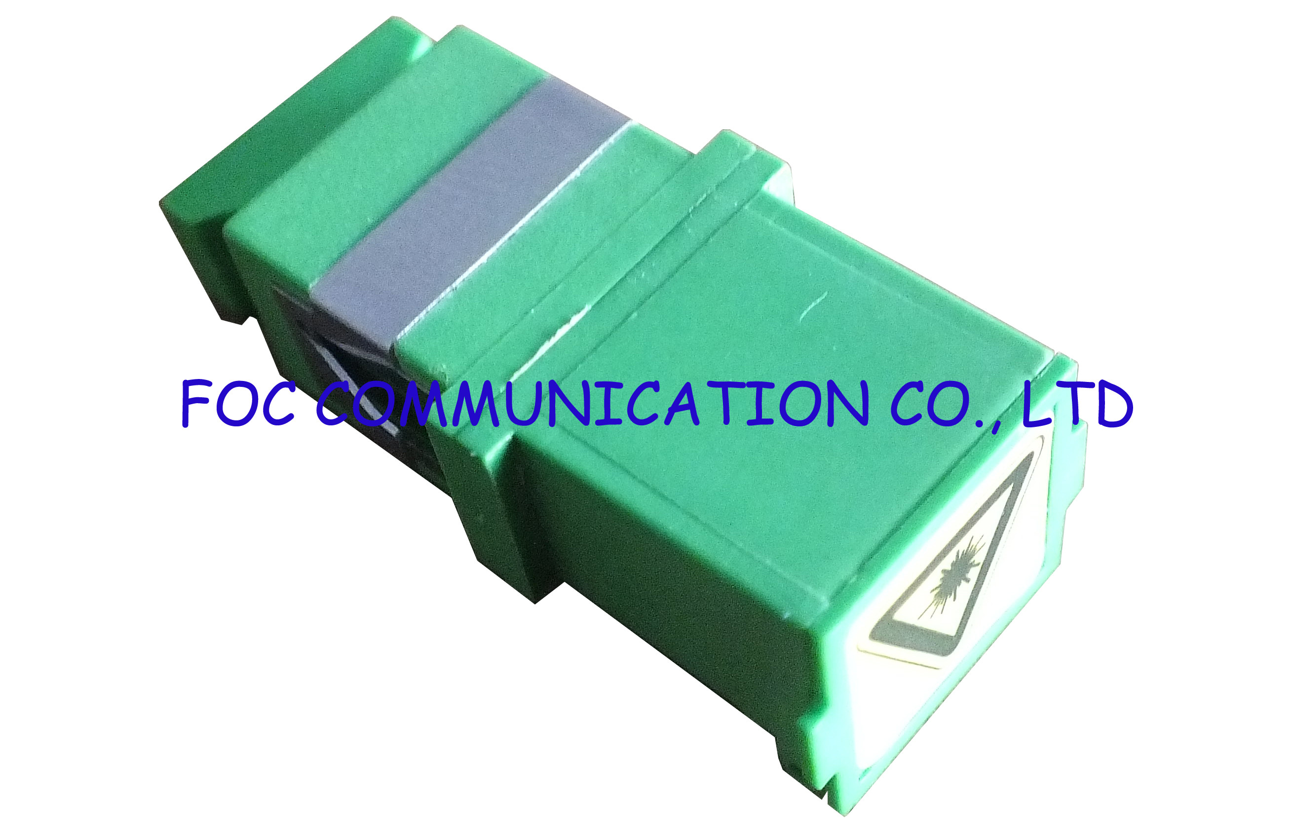 China SC Shuttered Optical Fiber Adapter Zirconia Ceramic Sleeve For Local Area Networks on sale