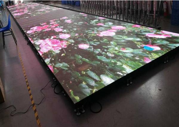 Interactive Dance Floor LED Display For Wedding / Party Stage With SMD Technology