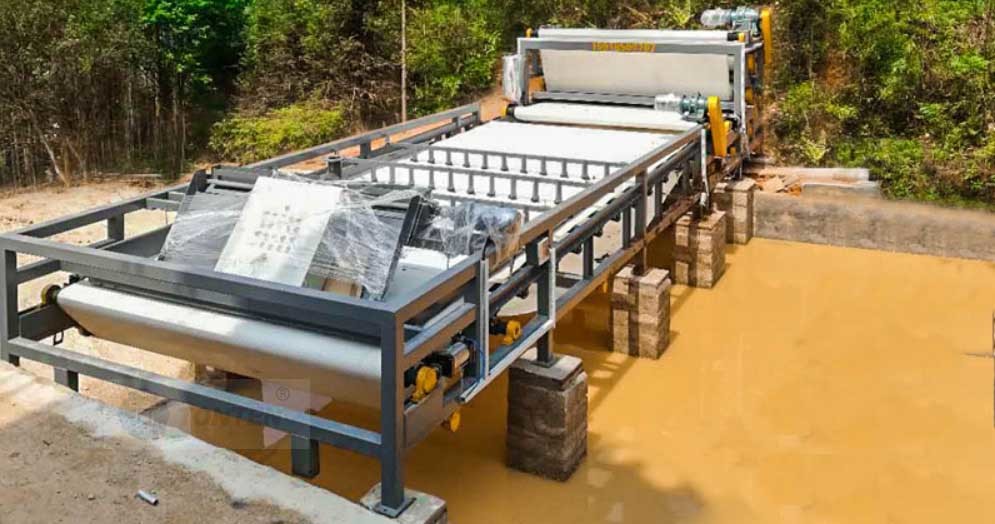 Belt Filter Press Filtration Water Treatment Belt Filter Press Coal Washing
