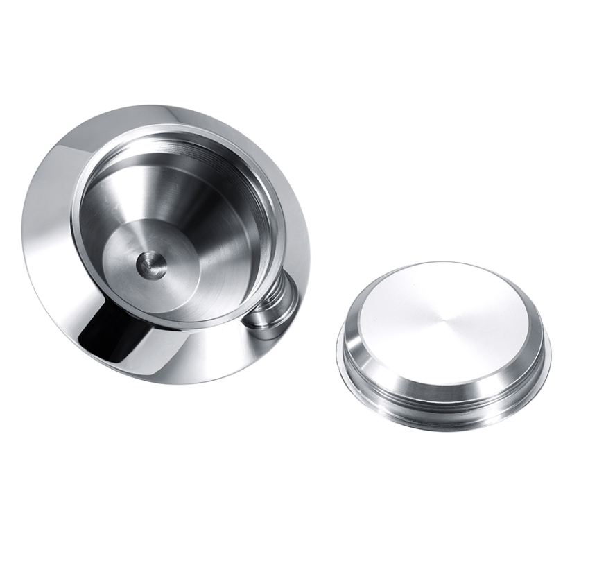 OEM/ODM 316L Stainless Steel Candlestick Urn For Human/Pet Ashes Cremation Urn Jewelry Keepsake Candle Holder Ashes Locket Free Engrave