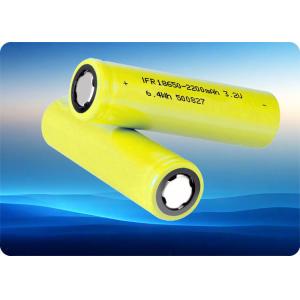 3.2V 2200mAh LiFePo4 Battery 6.6A Discharge 2000 Cycles