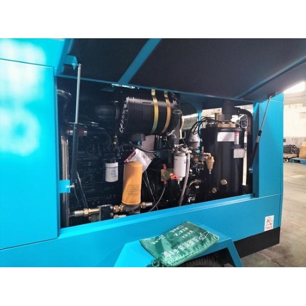 18bar Portable Air Compressor Diesel Engine 385cfm Mining Use With Jack Hammer