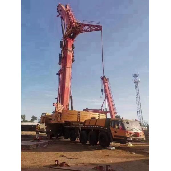 Year 2015 Mobile Crane 120ton Engineering Construction Machinery