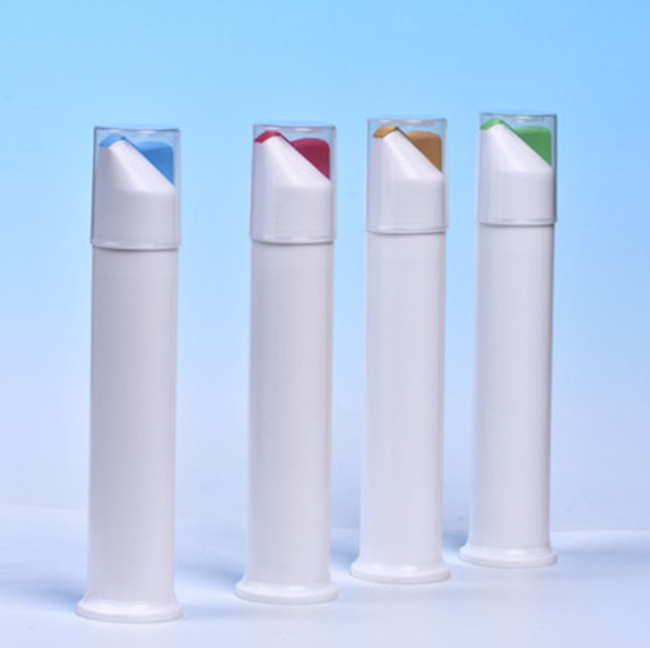 Customized Logo 100ml 110ml PP Airless Pump Tube Bottle For Toothpaste Botol Plastic