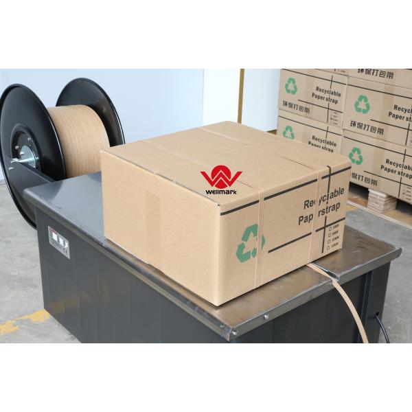 9MM Width Recyclable Paper Strap Tape For Binding Pallet