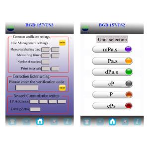 AC100 - 240V Programmable Touch Screen Viscometers With Temperature Control