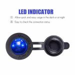12-24Volt Waterproof Truck Cigarette Lighter Socket Cigarette Lighter Power