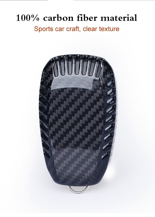 High Impact Strength SUBARU Carbon Fiber Car Key Case