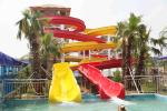 Custom Water Slides For Big Outdoor Resort Spiral Water Park , ISO-9001