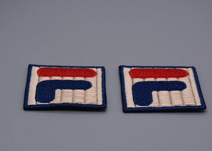 3D Said Custom Renewable Yarn Embroidery Patch For Garments
