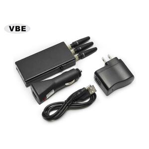 Quality Vehicle Mounted Handheld Signal Jammer 5W Sending Power Large Coverage for sale