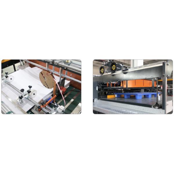 CHM Machinery High speed 300/Min Auto splicing & pallet change & slitting knife positioningPaper Roll Cutting Machine