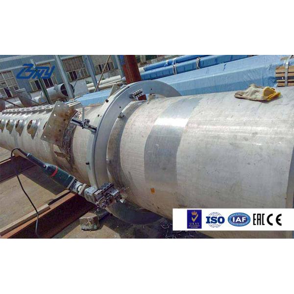 Power / Boiler Plant Electric Pipe Cutting Beveling Machine CE / ISO Approved Split Frame