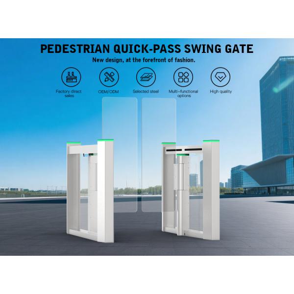 HCW Turnstile Gate Recognition Model Best Automatic Intelligent Management Rs232 DC Motor