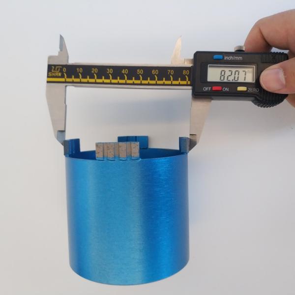 2 Top Slots 82mm Masonry Diamond Core Drill Bits Hole Saw