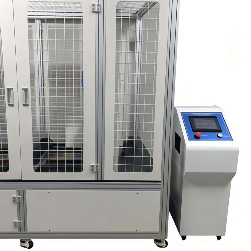 PLC Controlled Ski Slapping Fatigue Testing Machine Ski and Snowboard Impact Durability Tester