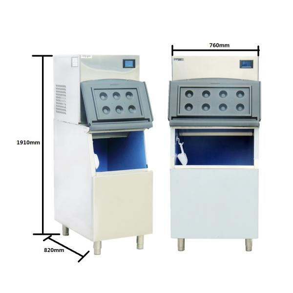 Commercial Electric Ice Maker , Easy Operating Ice Cube Manufacturing Machine