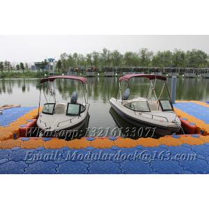 Quality Plastic hdpe floating jetty for marine for sale