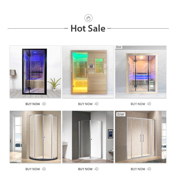 Low EMF Solid Wood Far Infrared Sauna Room