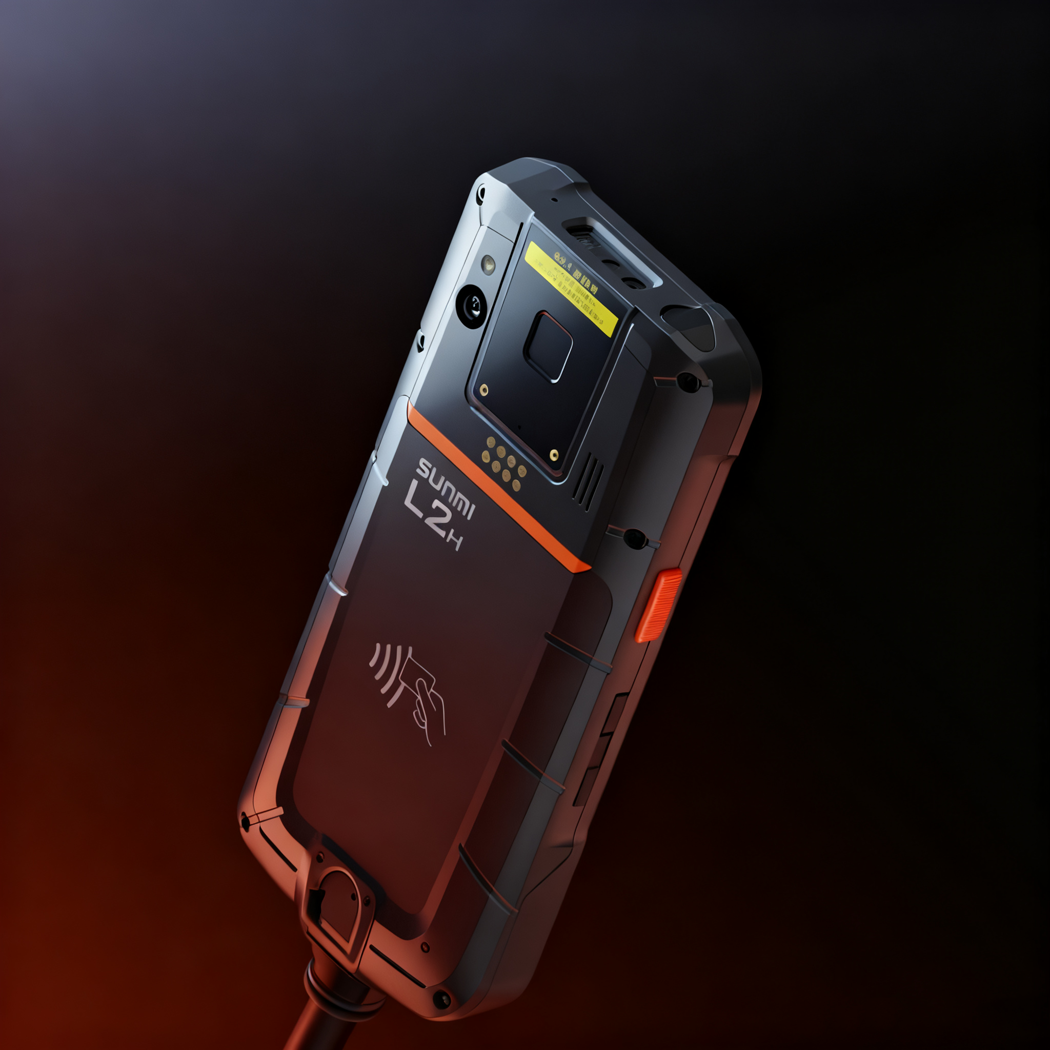 SUNMI L2H Handheld POS Terminal 5G, Wi-Fi 6, Fingerprint Sensor, Multi-Port Connectivity