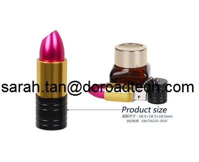 Lipstick Shapes USB Pen Drives