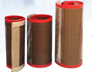 China Cheap Customized High Temperature  Resistance PTFE  mesh converyor  belt on sale