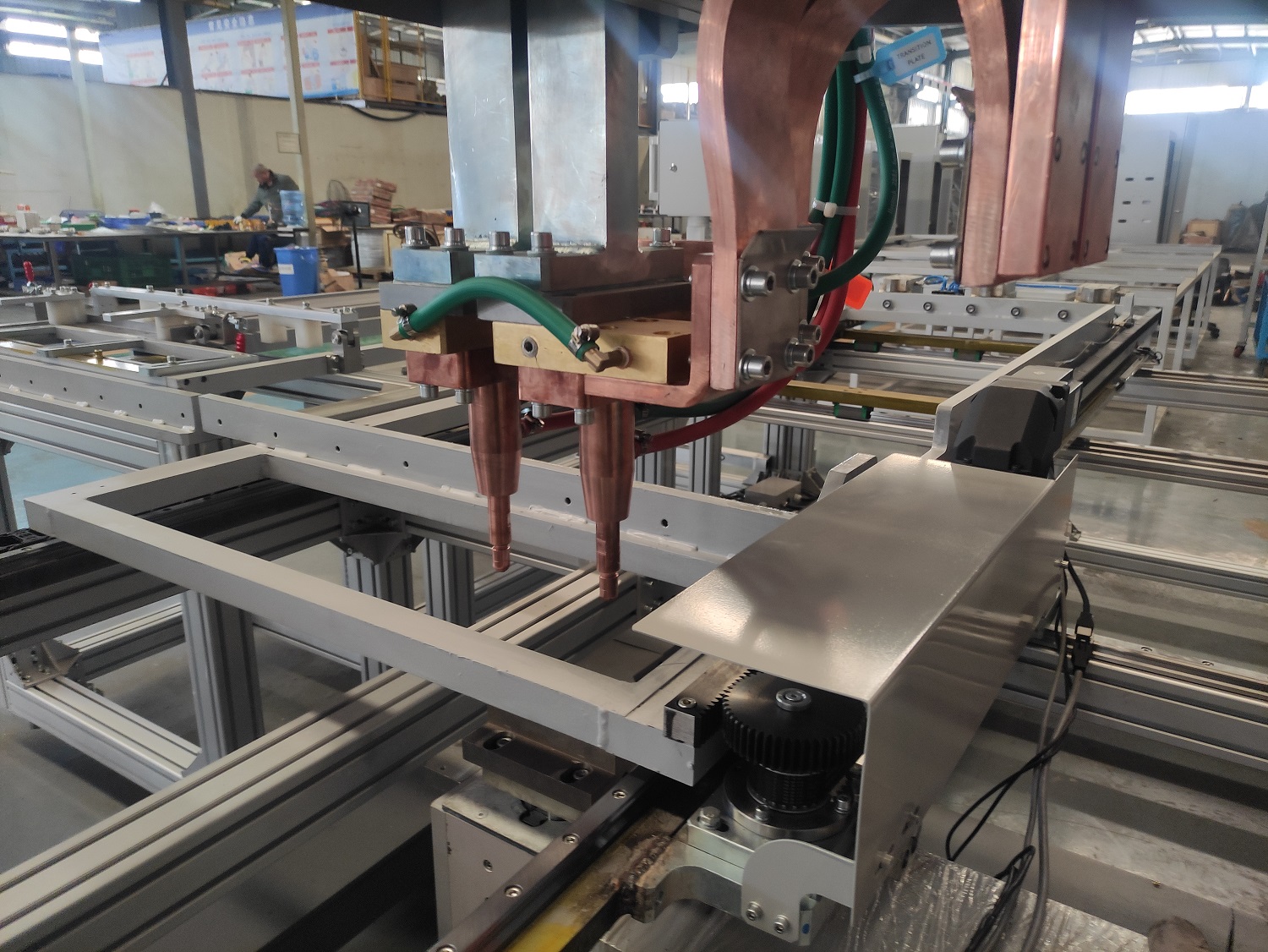 Automatic Multi Point Resistance Welding Machine for Steel Door Production