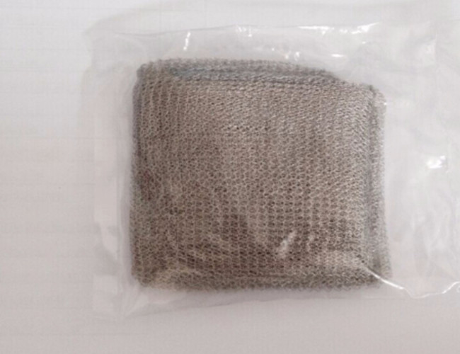 99.9% Copper Knitted Mesh Corrugate Roll Stainless Steel For Protecting Garden Plants