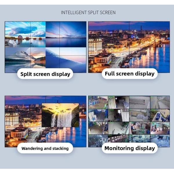 55 Inch 3.5mm LCD Splicing Video Wall for Conference Room Use