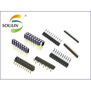 Quality 2.0mm Pitch Round Pin Header Connector Single Row Smt Straight for sale