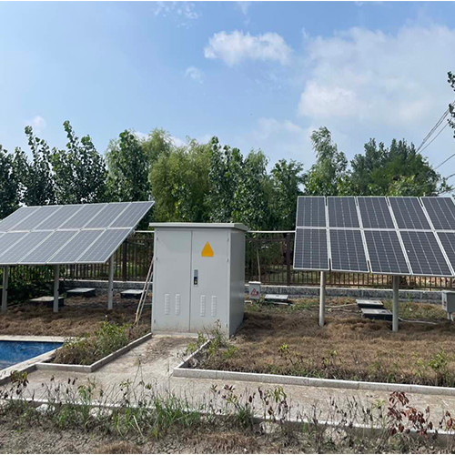Quality Customized 50M3 Solar Powered Sewage Treatment Plant Residential Use for sale