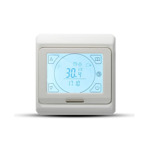 LCD Floor Heating Thermostat 16A Touch Screen Programmable Temperature
