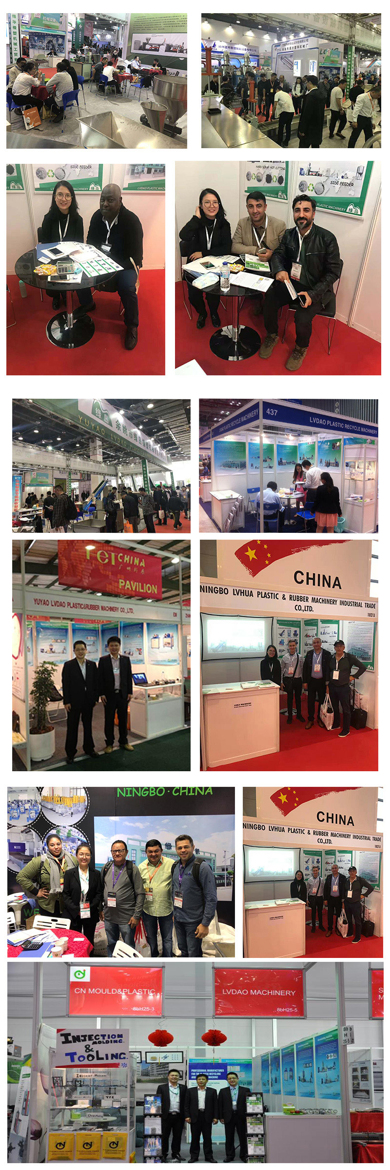 200-250kg/h PP PE ABS PET Etc Plastic Pelletizier Plastic Recycling Machine