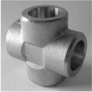 Quality duplex stainless ASTM A182 F59 threaded cross for sale