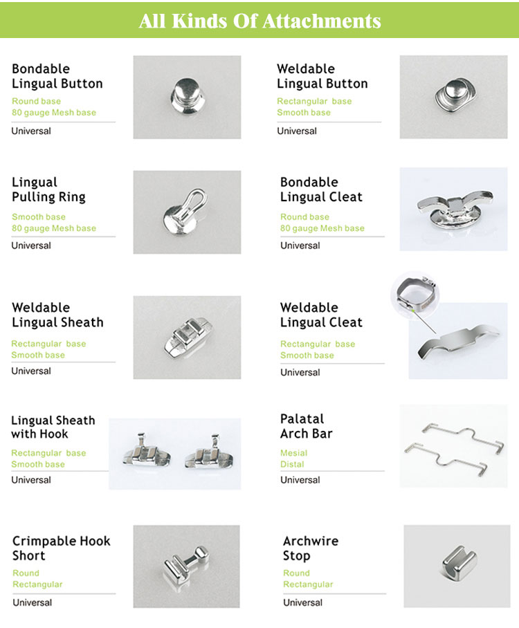 Stainless Steel Orthodontic Accessories Dental Hyrax Screw For Teeth Movement And Alignment