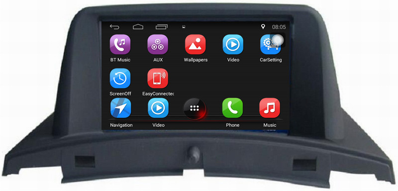 Ouchuangbo capacitance multiple touch screen android 4.4 for Volkswagen Beetle with gps navi AUX USB 32 GB