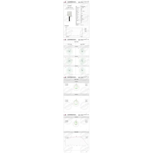 3700-4200MHz 18dBi directional flat antenna