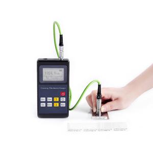 Quality Plastic Shell Magnetic Coating Thickness Gauge With Changeable Ferrous Probe for sale