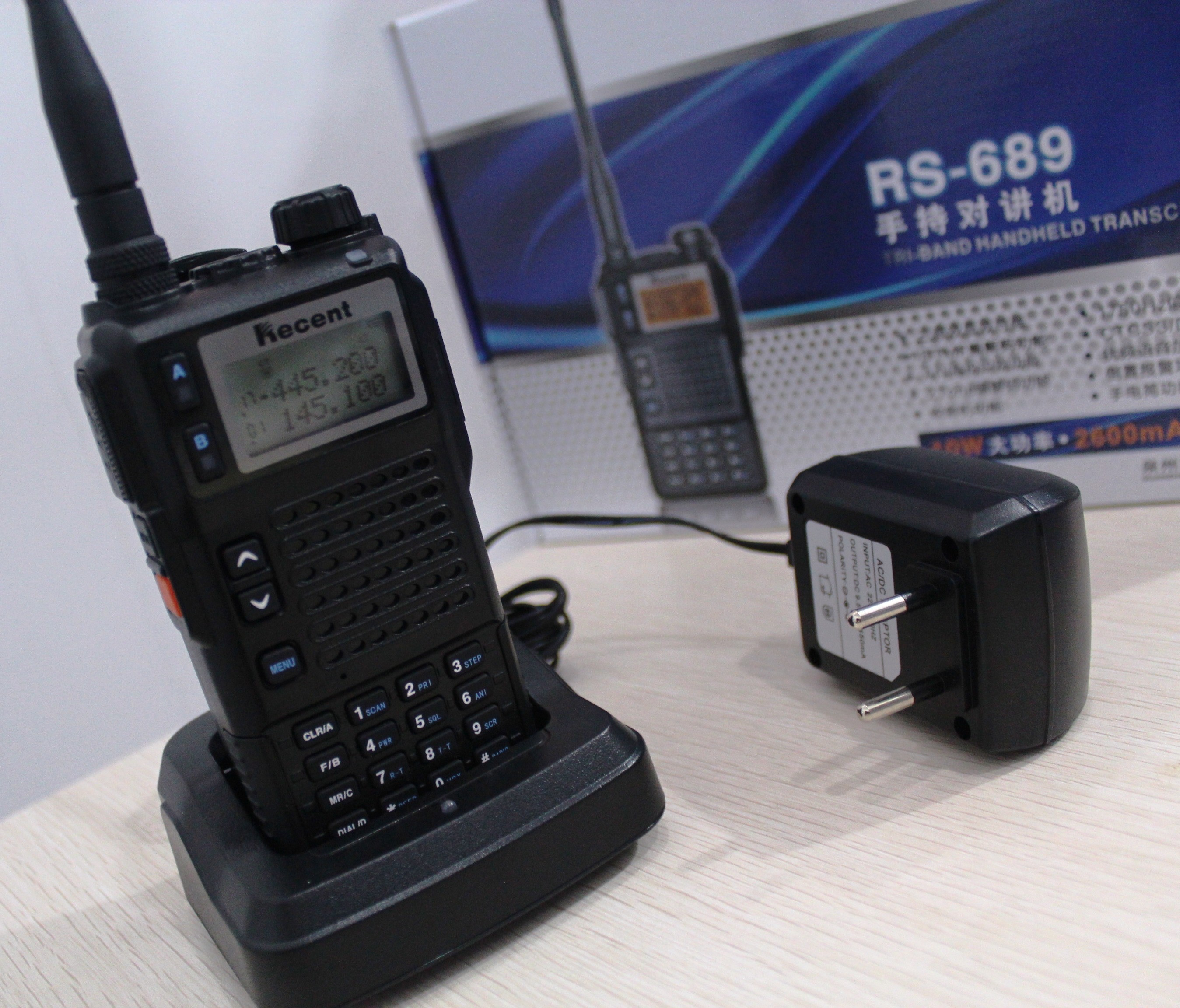10W Power Tri-band VHF/UHF handheld radios transceiver
