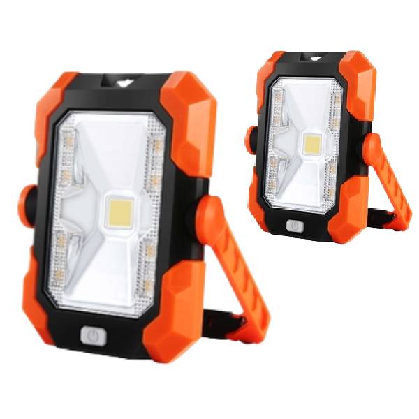 Rechargeable Emergency Light Monocrystalline Silicon Solar Mobile Work Light