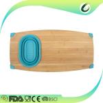 cutting board with colander