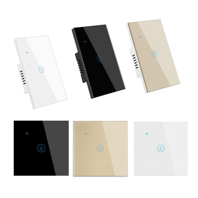 Quality WIFI Zigbee Water Heater Smart Switch Panel 20A US AU UK EU Standard for sale