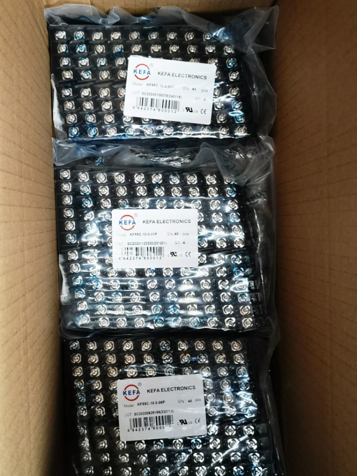 KF55C-10.0-04P KF55C-10.0-06P KF55C-10MM 2P-24P Pluggable terminal block Connectors
