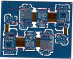 FR4 PI Circuit Board Rigid Flex Printed 10 Layer PCB